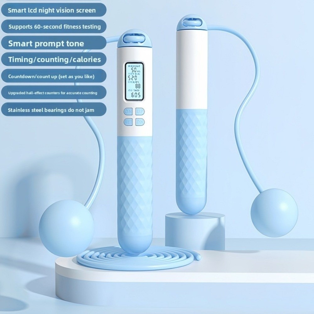 Tragbares, kabelloses Springse – Smart Jump Rope Digital Counter Bewertung und Preis
