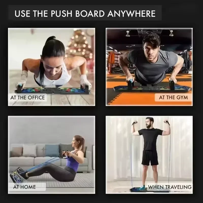 Tragbares Multifunktionales Pu – Push Up Board Foldable Multi Function Bewertung und Preis